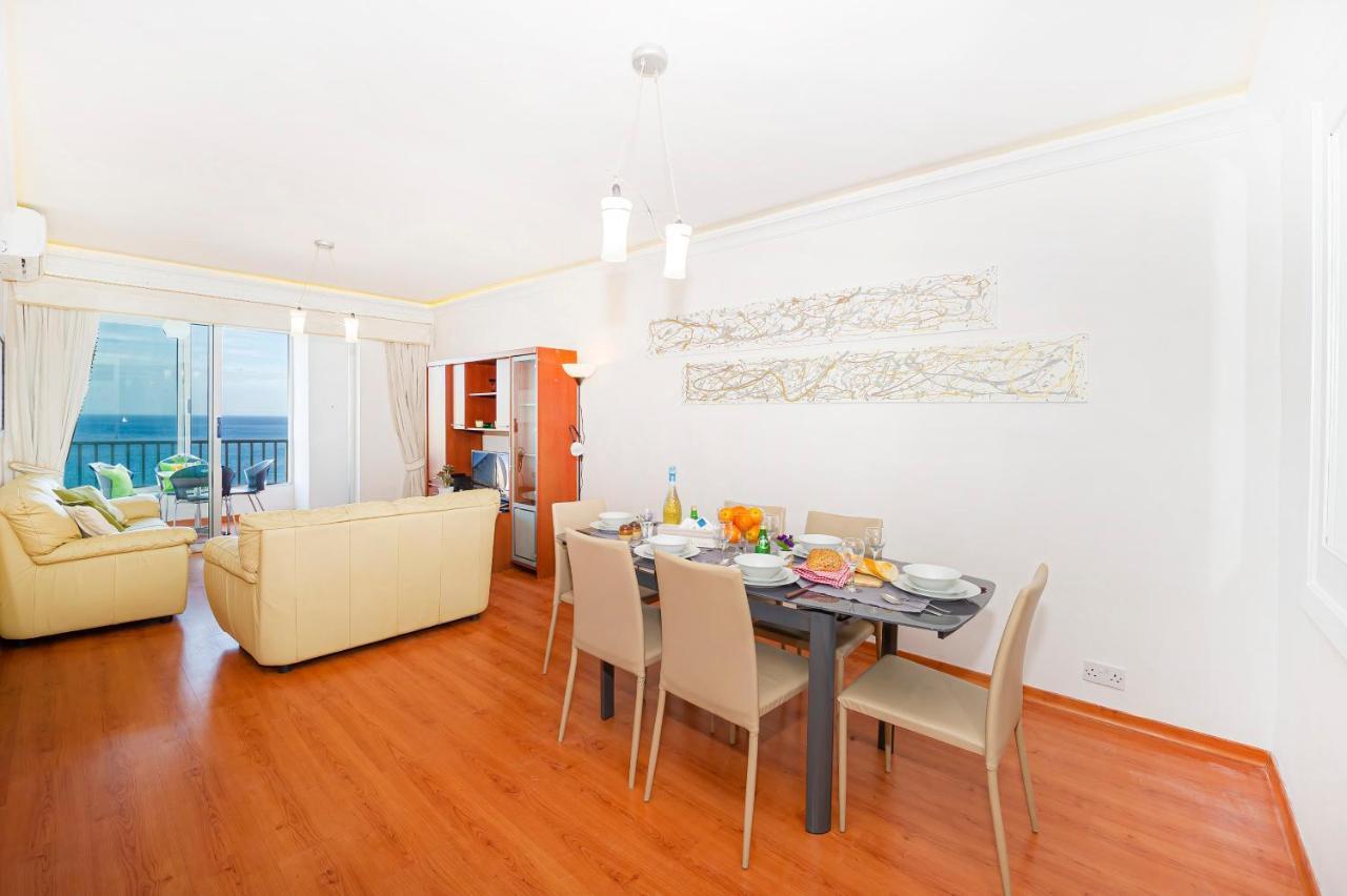 Spinola Bay Top Floor Seafront 3 Bedroom Apartment With Panoramic Sea Views - By Getawaysmalta Saint Julian's Exterior photo