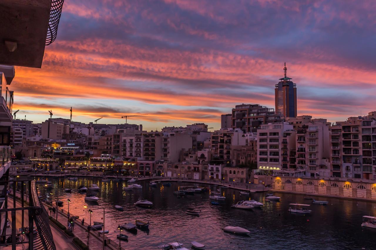 Spinola Bay Top Floor Seafront 3 Bedroom Apartment With Panoramic Sea Views - By Getawaysmalta Saint Julian's Exterior photo