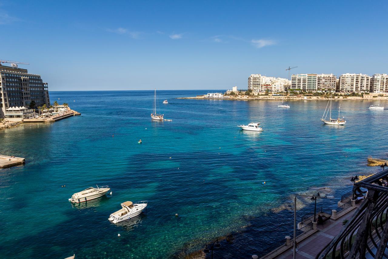 Spinola Bay Top Floor Seafront 3 Bedroom Apartment With Panoramic Sea Views - By Getawaysmalta Saint Julian's Exterior photo